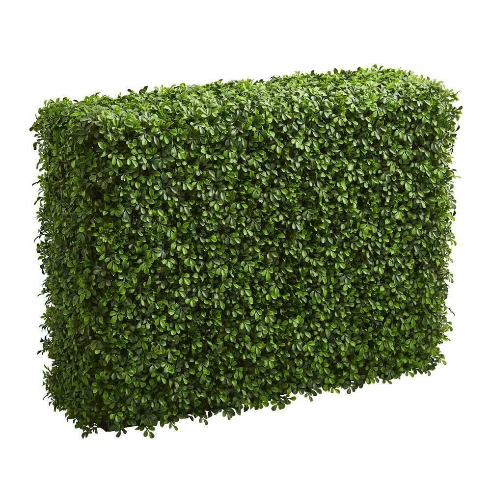 Nearly Natural Artificial Hedge Plant 39 In. Boxwood Indoor/outdoor Plastic