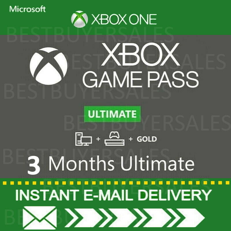 Xbox Live Game Pass Ultimate 3 Months 6 X 14 Day (84 Days) - Live Gold+gamepass