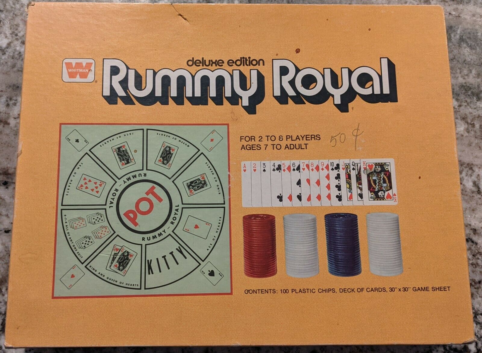 Whitman Deluxe Edition Rummy Royal 1975 Western Publishing Company 4804