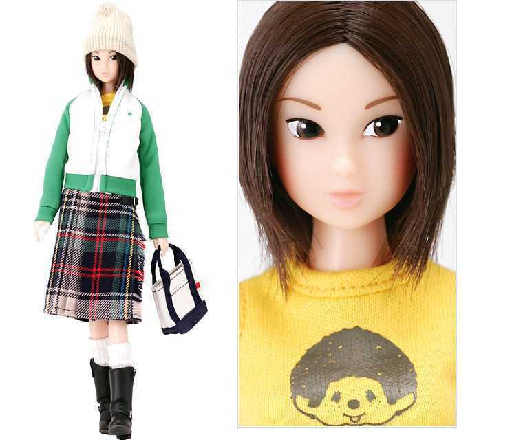Momokodoll School Girl Mix Head Only Momoko Doll Momokodor Licca-chan Castle