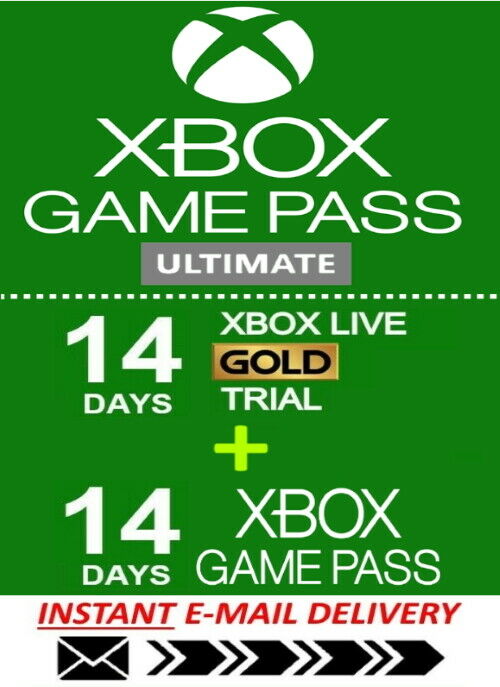 Xbox Live Gold Xbox Game Pass Ultimate 14 Day 2 Weeks - Instant Delivery 24/7