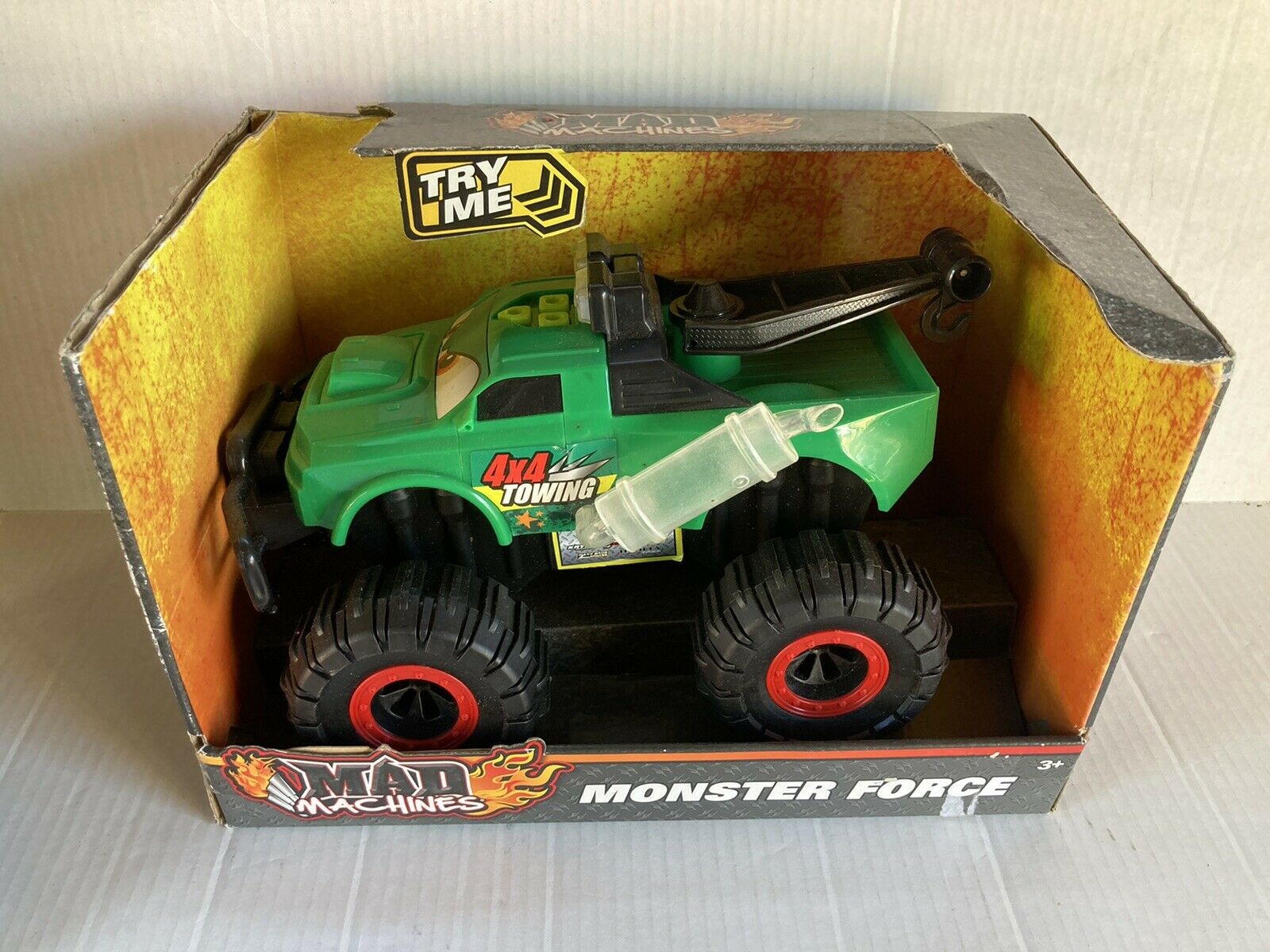 Toy State Mad Machines Monster Force Toy Truck - New - Sounds Lights