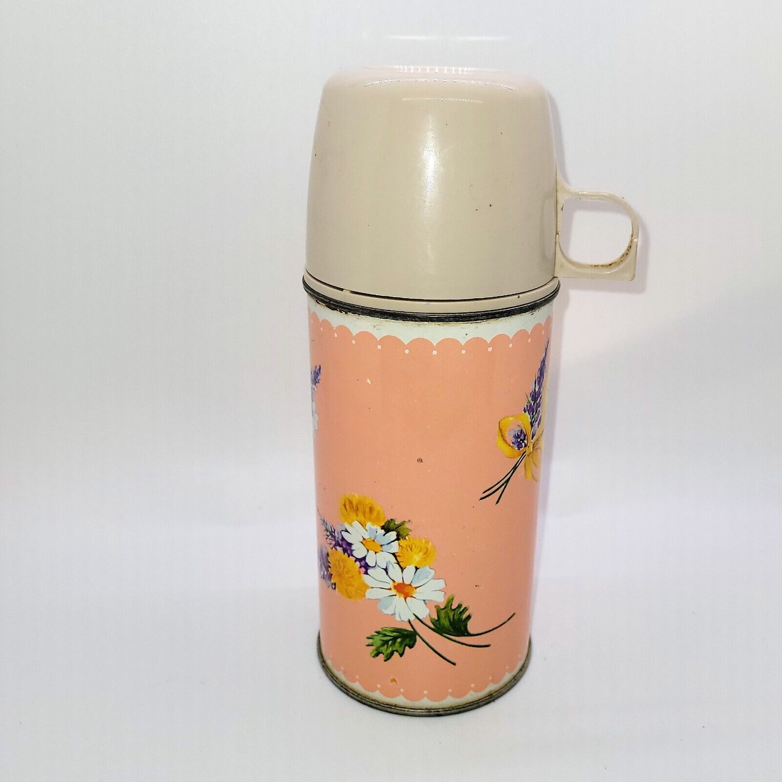 Vintage Beautiful Daisies Daisy Holtemp American Thermos 🌼🌼