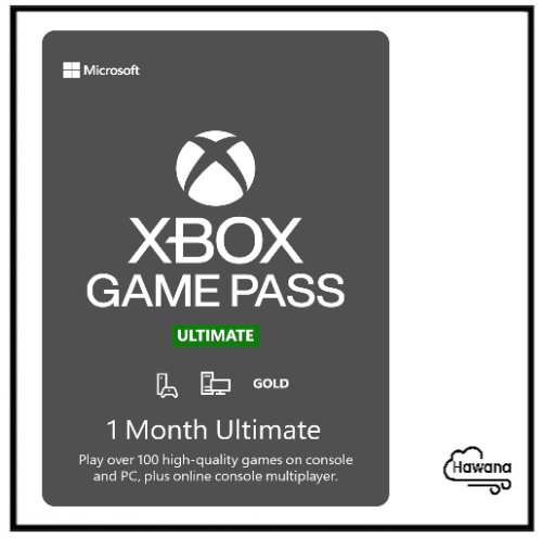 Xbox Game Pass Ultimate 1 Month (xbox Live Gold + Game Pass) – 2 X 14 Day