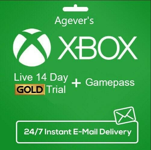 Xbox Live 14 Day Gold + Game Pass (ultimate) Trial Code Instant Dispatch