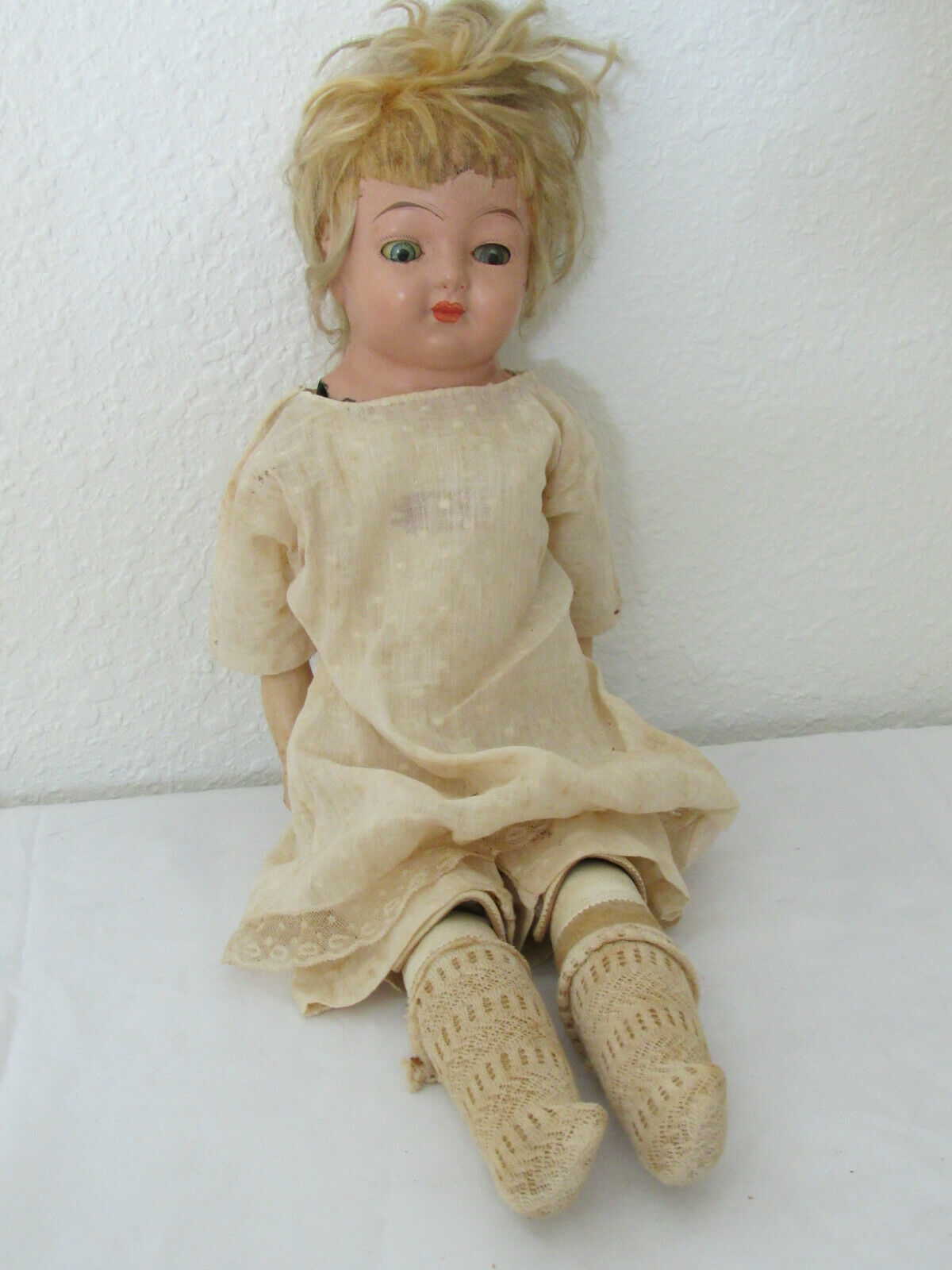 18" My Sweetheart Adolf Wislizenus B.j.&co. Bisque-head German Doll Jointed