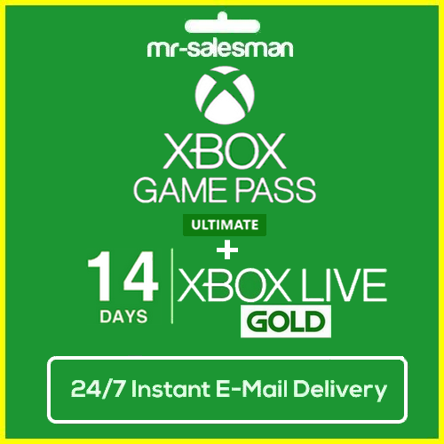 Xbox Live 14 Day Gold + Game Pass ( Ultimate ) Trial Code Instant Dispatch