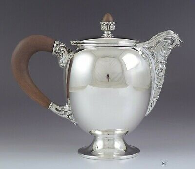 High Quality Peru Peruvian Sterling Silver Teapot Coffee Pot