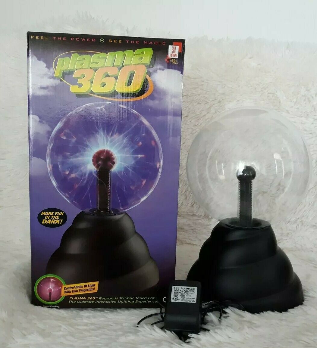 Plasma Ball Party 360 Novelty Lighting Globe In Glass 8" Sphere Can You Imagine
