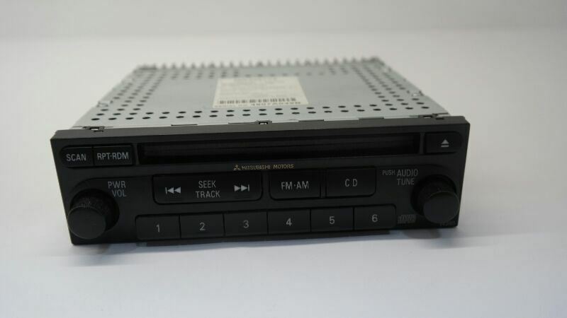 2004-2005 Mitsubishi Glanat Radio Receiver Am Fm Cd Player