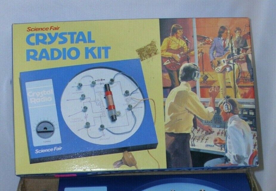 Science Fair Radio Shack Crystal Radio Build Set New In Box