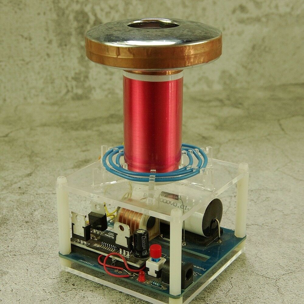 Tesla Coil Diy Micro Table Sgtc Spark Gap Tesla Coil Science Physical Toy