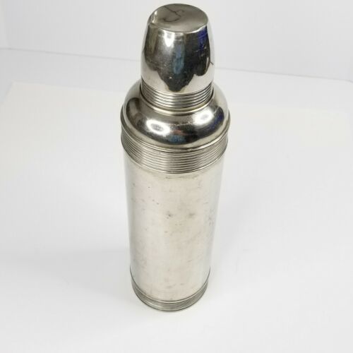 Vintage American Thermos Bottle Co. No.6q Cork Top Glass Liner Thermos