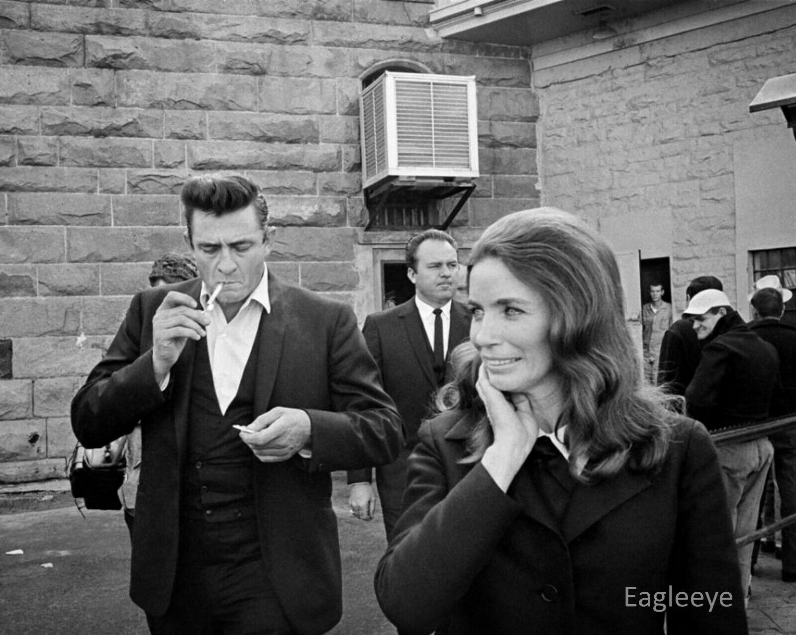 Lot Of 2 - Johnny Cash & June Carter Photos 8 X 10 Country Music Folsom Prison