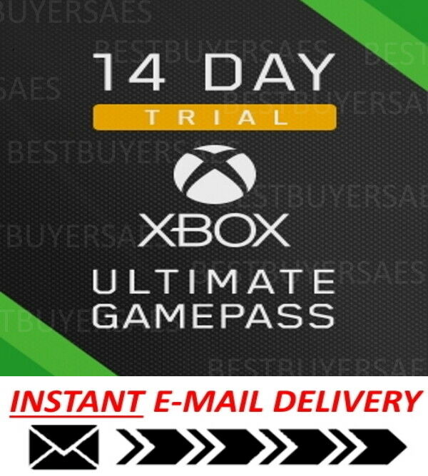 Xbox Live 14 Day Gold Ultimate + 14 Day Game Pass 2 Weeks Instant Dispatch