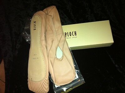 Bloch Pink Ballet Dance Shoes Full Leather Sole, Ladies 205l  205 (sizes 2-8.5)