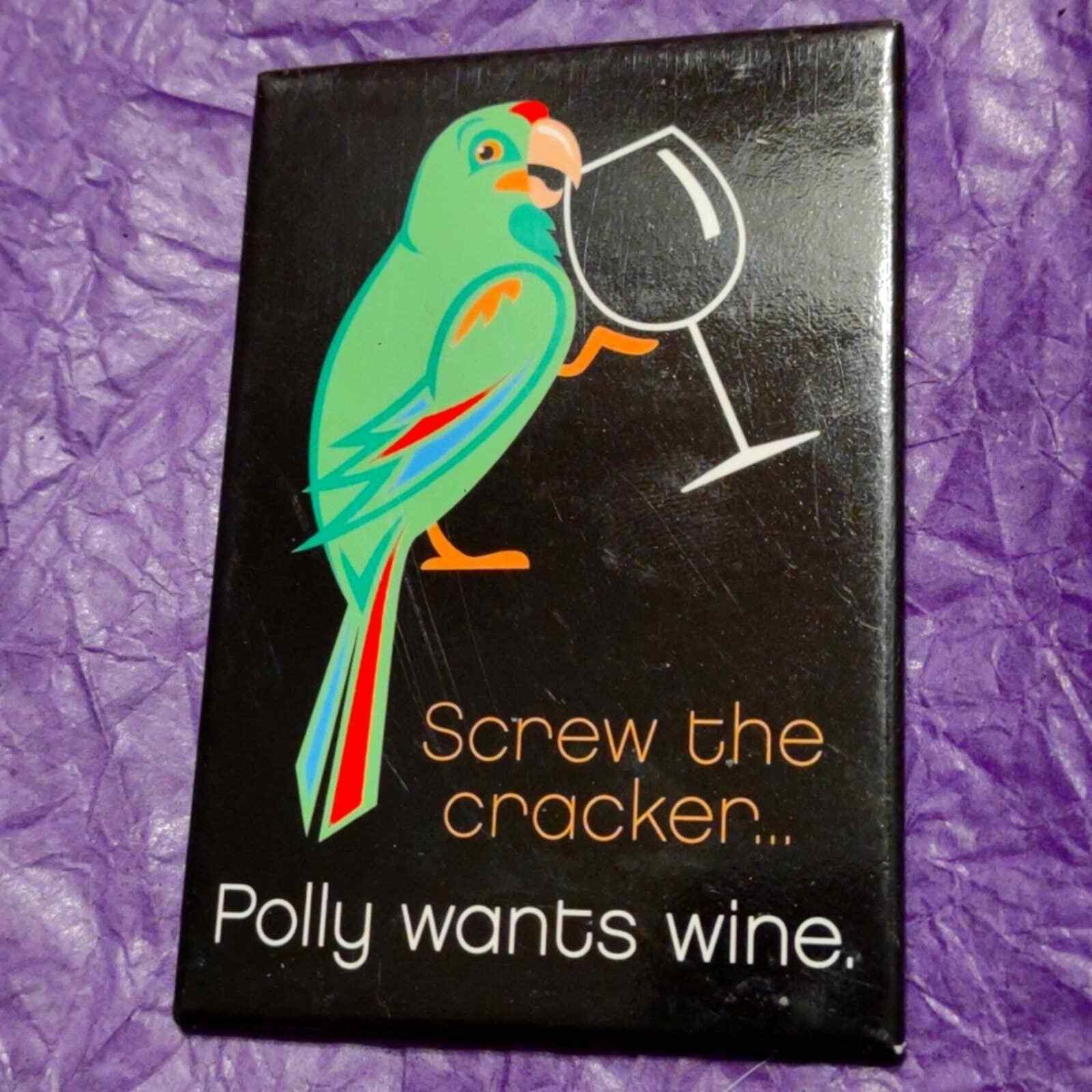 Lol Funny Vintage Bird Magnet