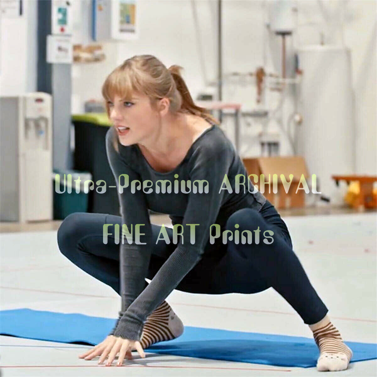Taylor Swift Squats For "cats" Movie ** Hi-res Fine Art Archival Photo (8.5x11)