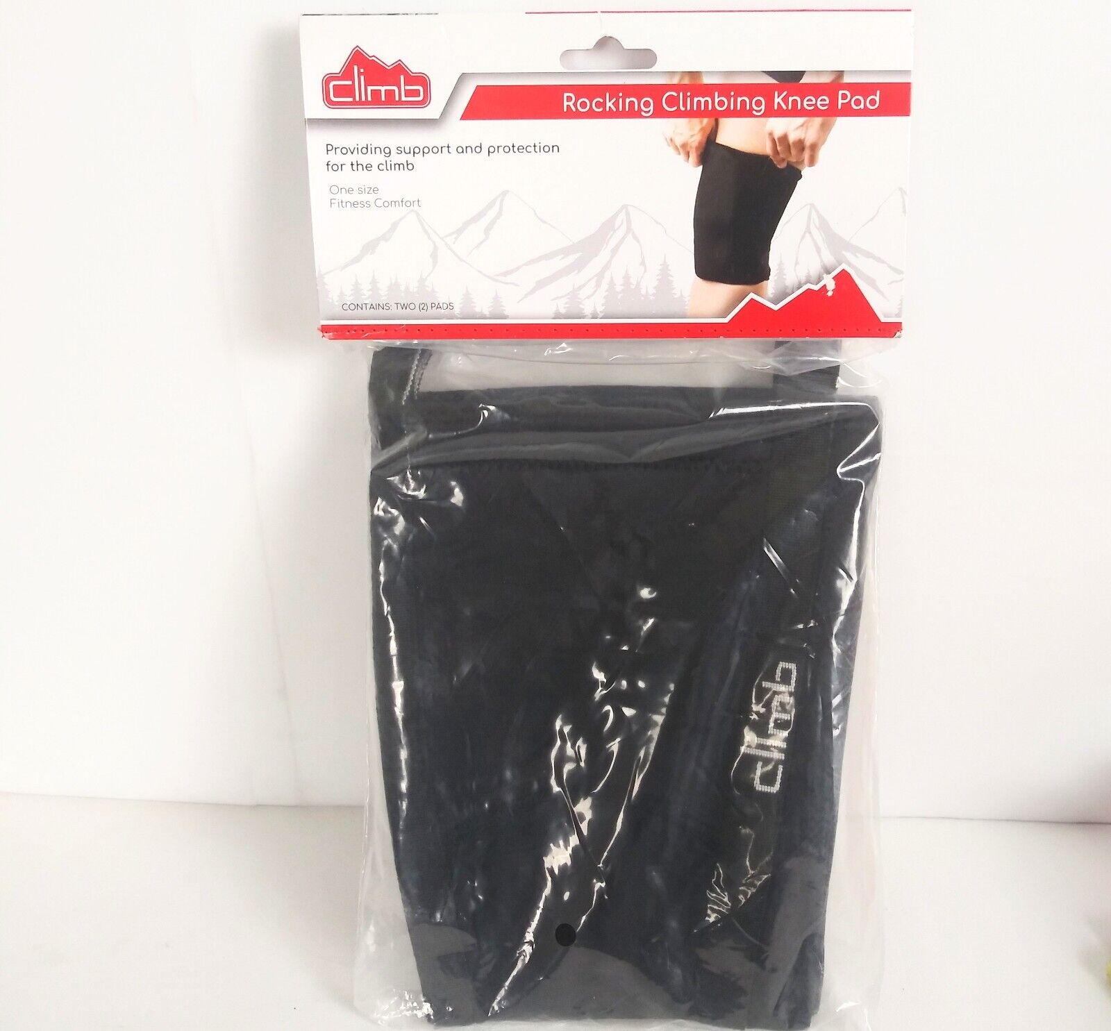 New Climb Rocking Climbing Knee Pad One Size Fitness Comfort Contains 2 Pads