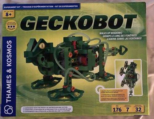 Thames & Kosmos 176pc Wall-crawling Geckobot Experiment Kit 620366 Brand New