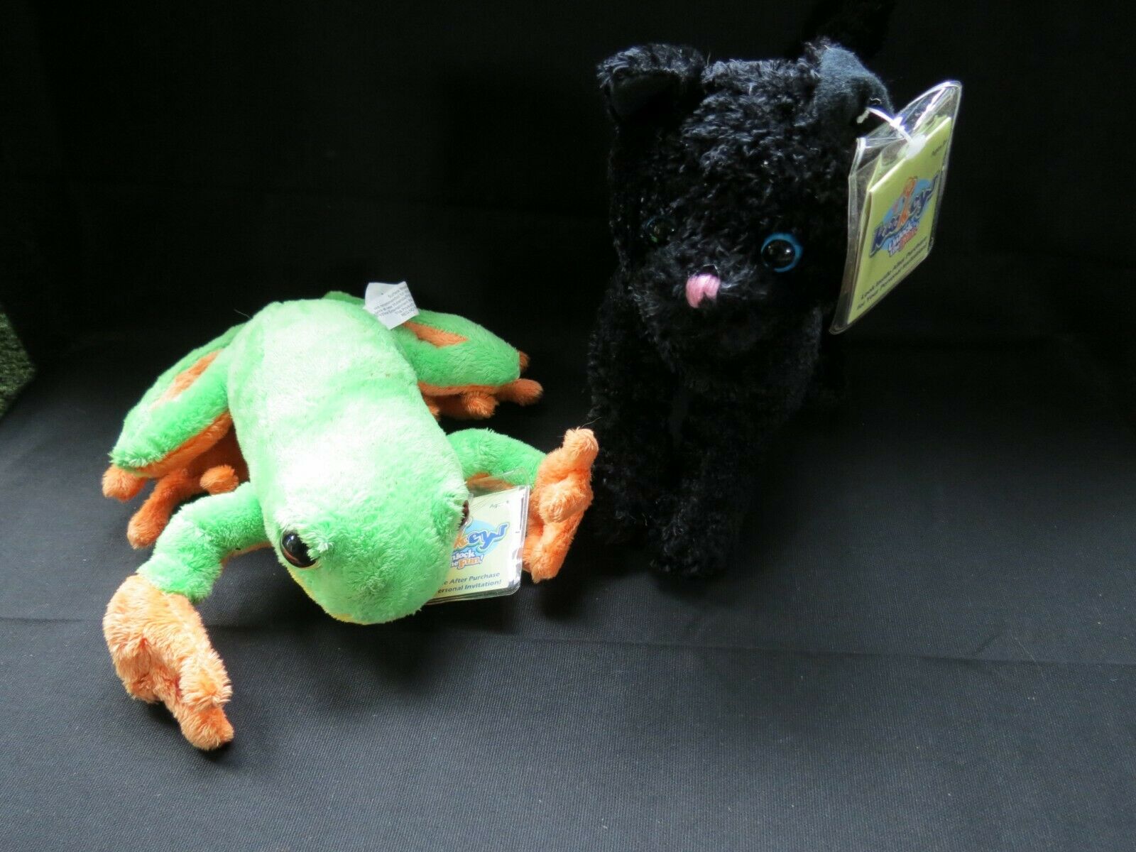 Kookeys Frog And Black Cat Unlock The Fun New W/tags