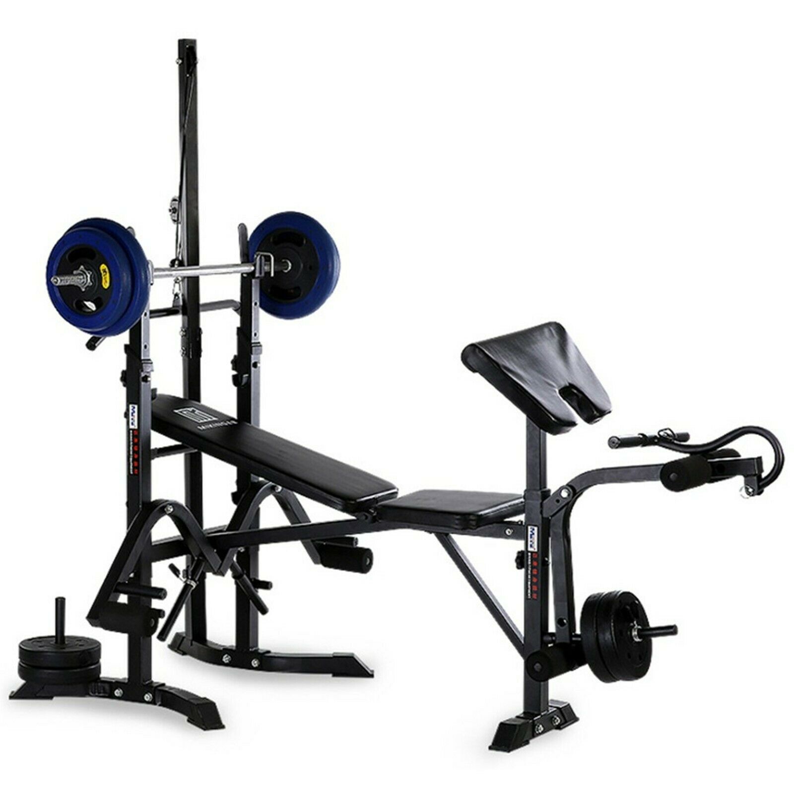 Everyday Essentials Home Gym Exercise Equipment Bench Strength Workout Station