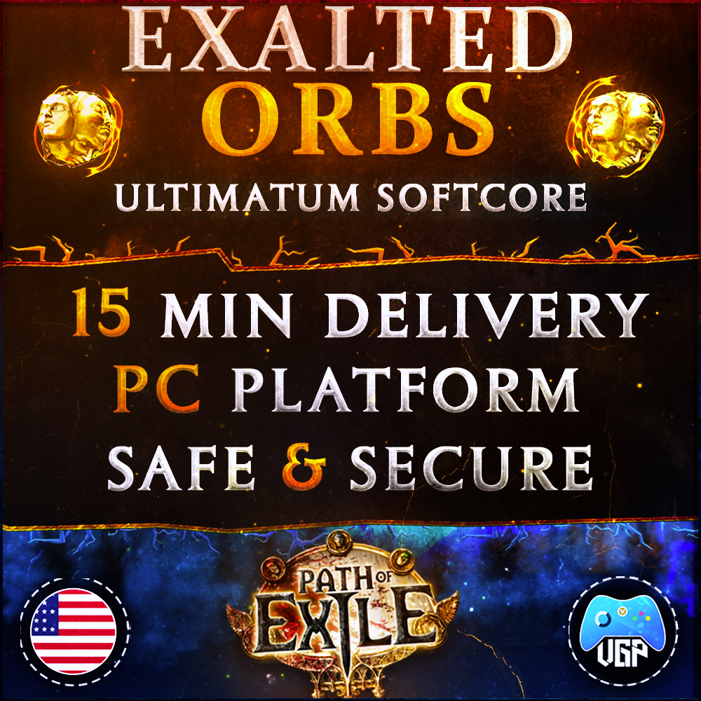 Exalted Orbs Path Of Exile 🔥ultimatum🔥 League | Poe Exalts Orb | Softcore | Pc