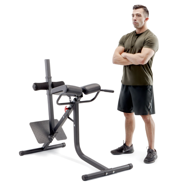 Marcy Pro Jd-5481 Deluxe Steel Frame Hyper Extension Bench For Racks & Home Gyms