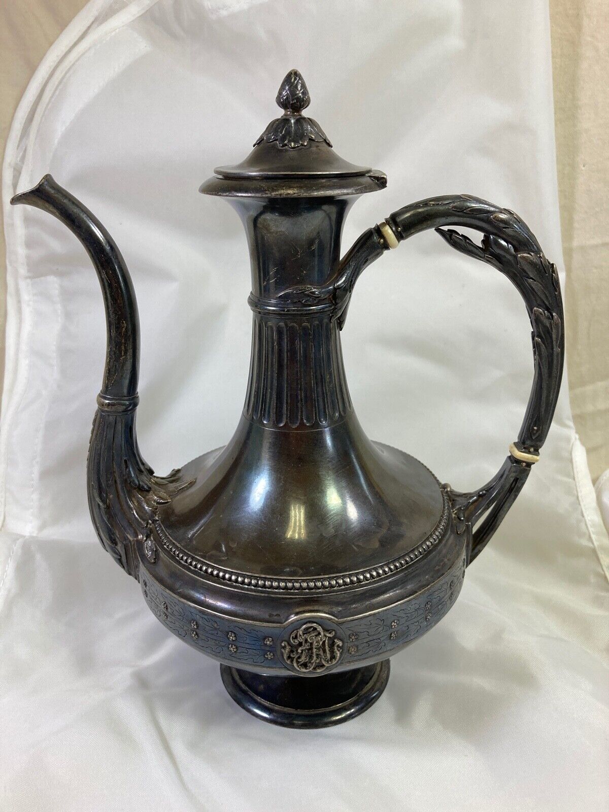 Froment Meurice Antique Solid Silver Coffee Pot