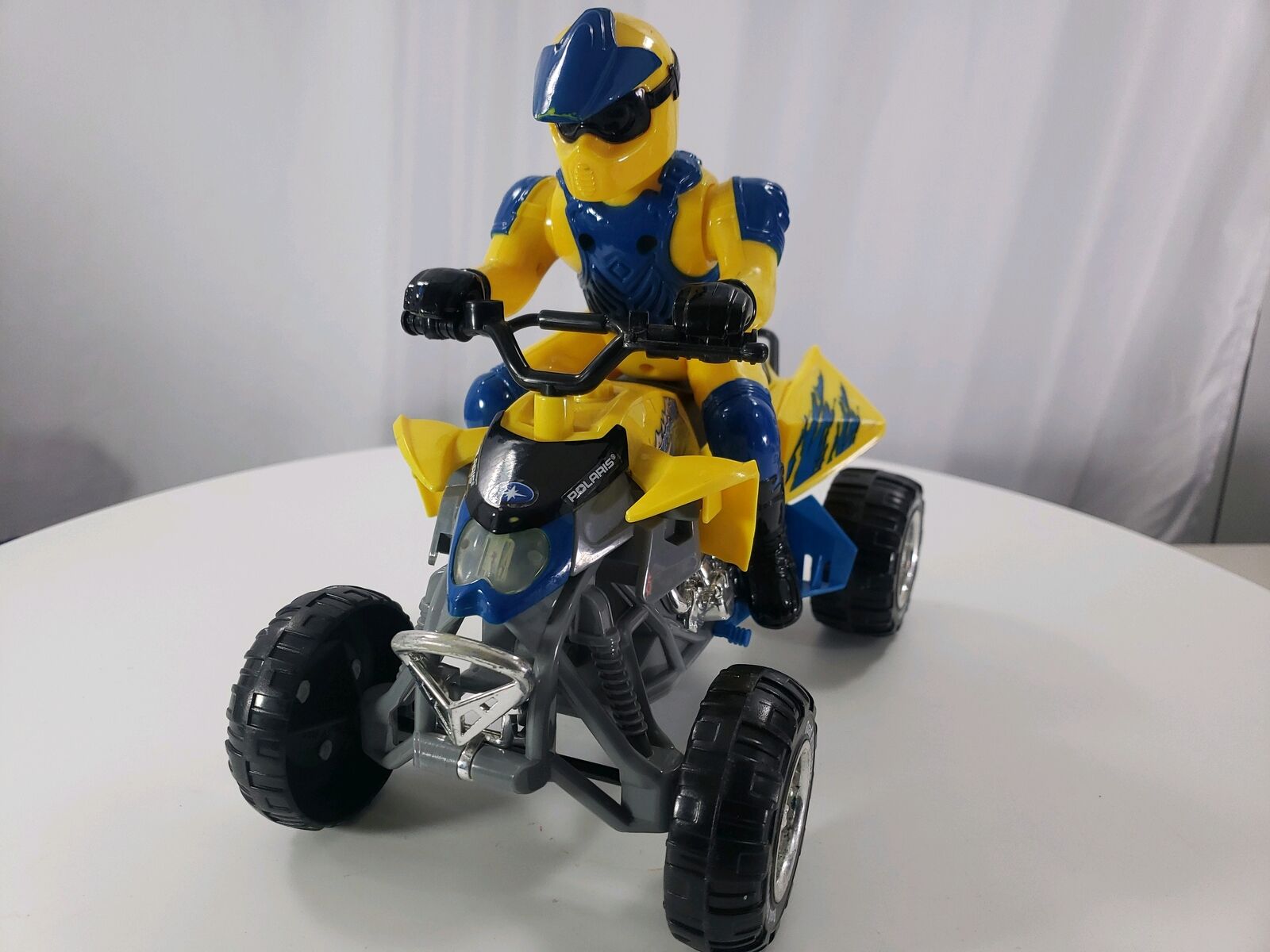 Road Rippers Yellow Polaris Off Road Atv 1998 By Toy State As Is / No Movement