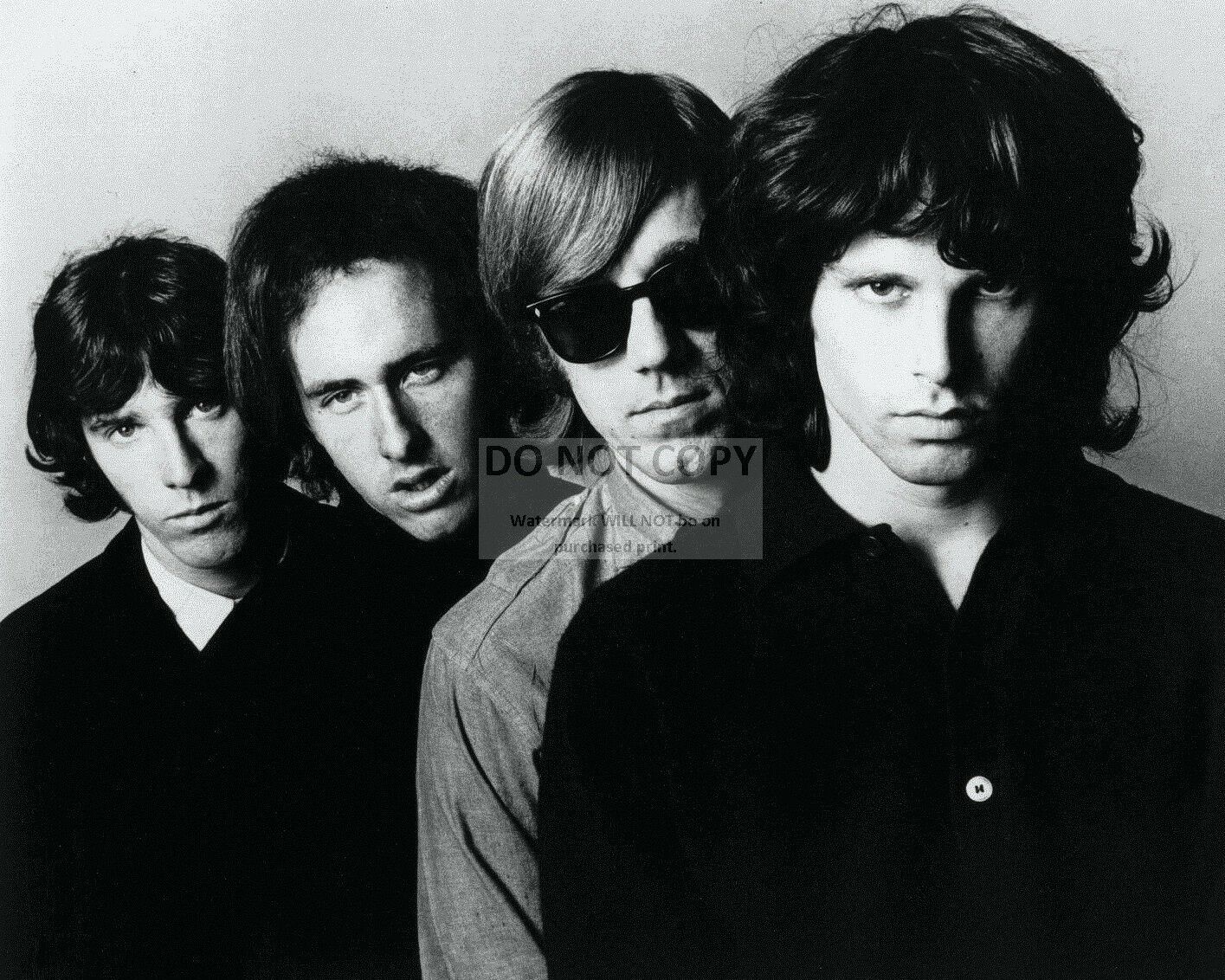 "the Doors" Rock Band Jim Morrison Ray Manzarek - 8x10 Publicity Photo (op-677)
