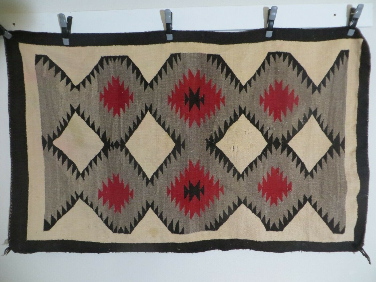 Vintage Native American Indian Blanket 55"x 34"