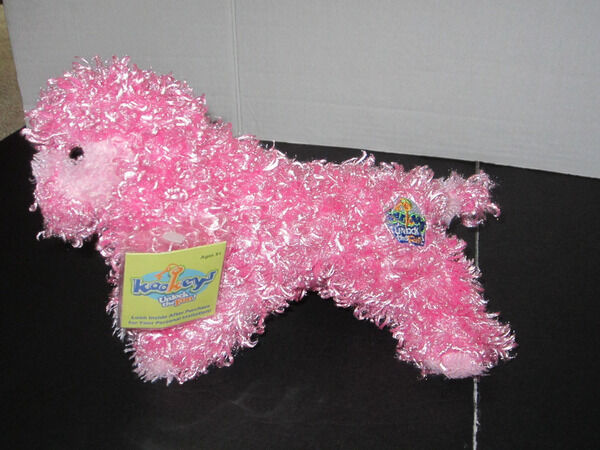 New Kookeys Coral Yorkie Poodle Unlock The Fun Plush Toy Dog Nwt Rare 10"